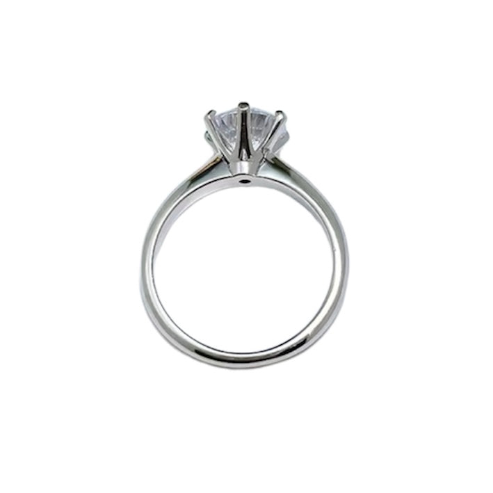 Round Brilliant Diamond Solitaire Ring 2ct