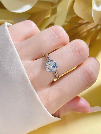 Round Brilliant Diamond Solitaire Ring 2ct