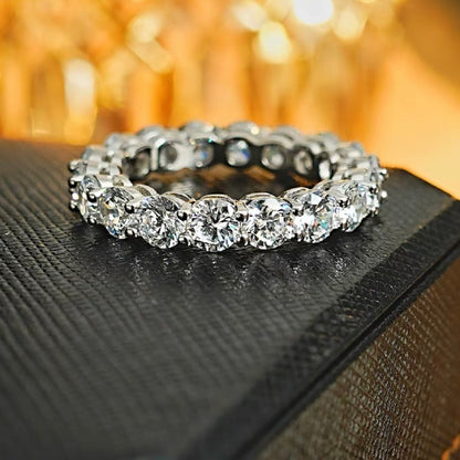 Round Brilliant Diamond Eternity Ring 4mm